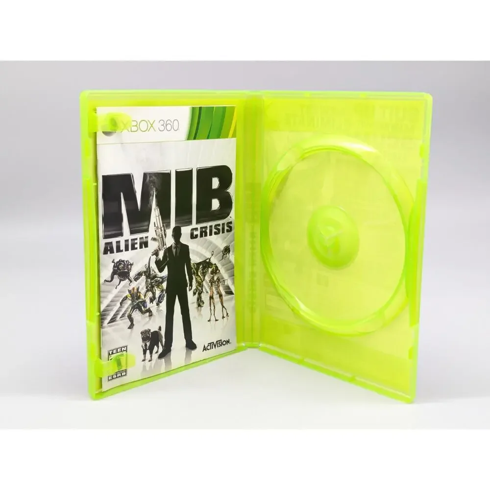 Men in Black Alien Crisis Microsoft Xbox Replacement Case & Manual Only No game
